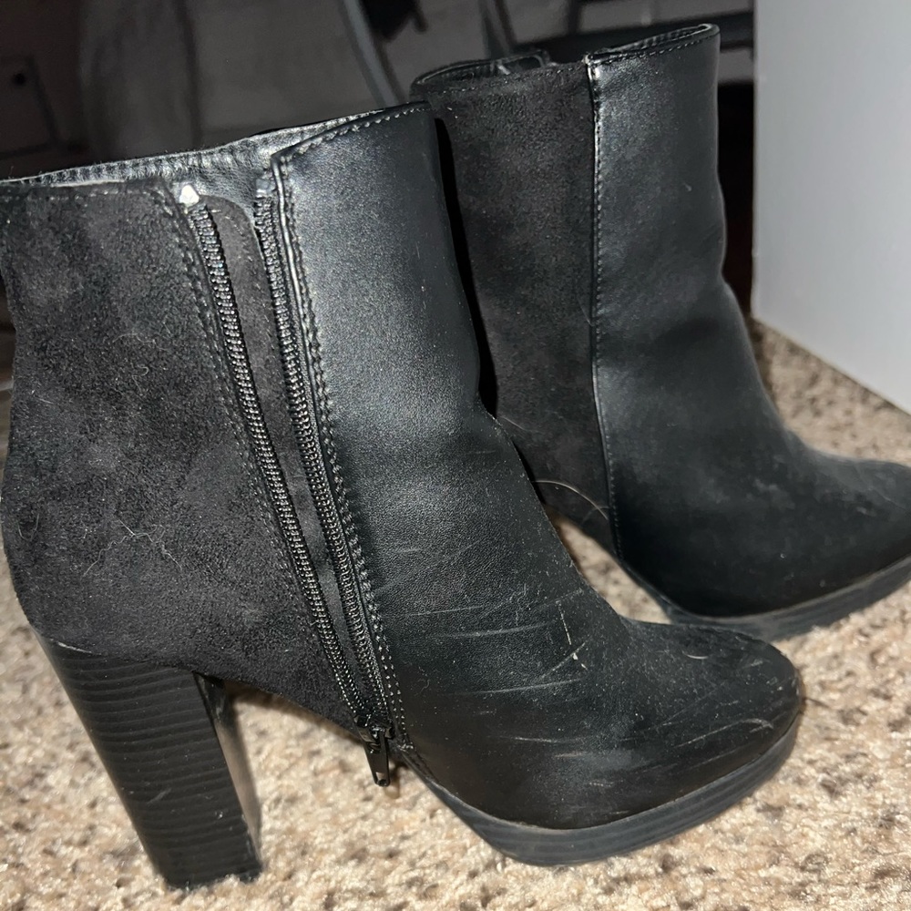 black booties